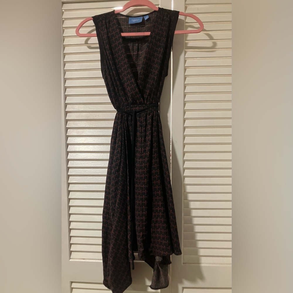 Simply Vera tie waist midi dress